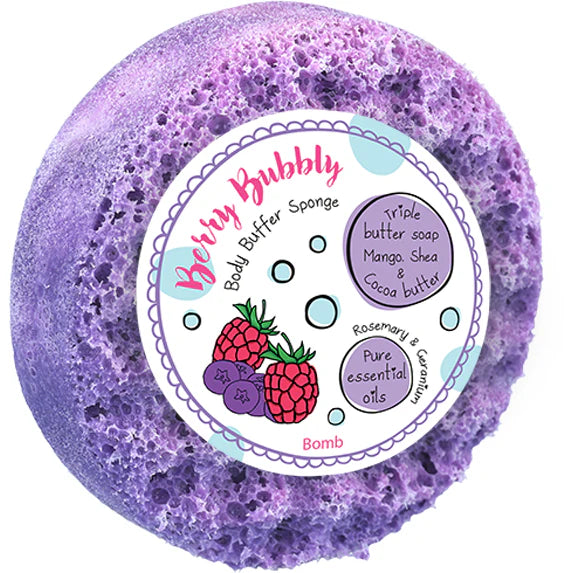 Bomb Cosmetics Berry Bubbly Big Body Buffer