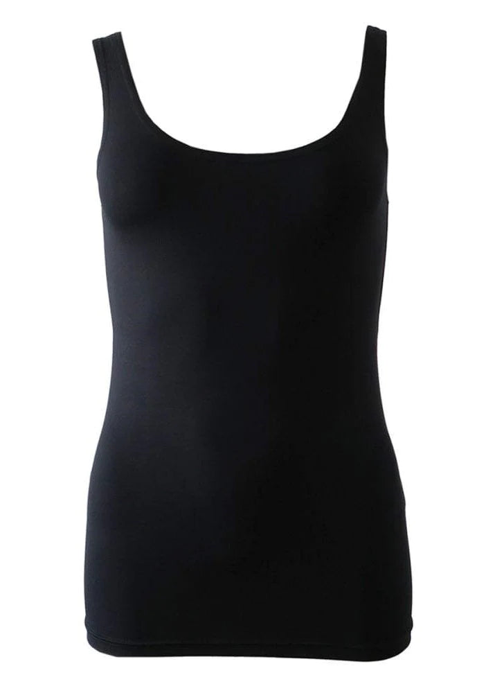 Deck Pia Vest Top - Black