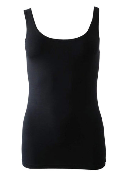 Deck Pia Vest Top - Black
