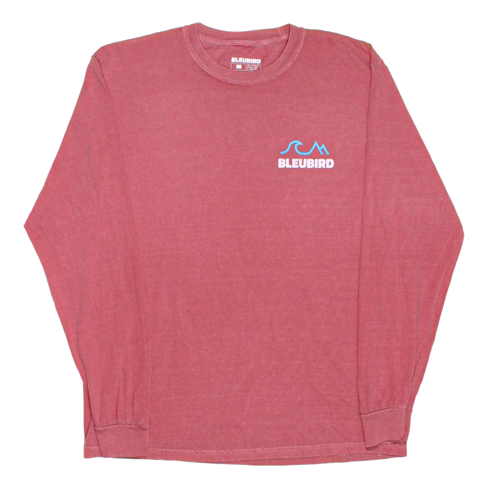 Bleubird Long Sleeve Tee - Brick Tides