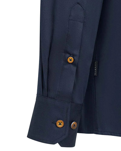 Bugatti Long Sleeve Shirt - Navy