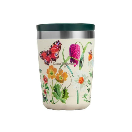 Chilly's 340ml Coffee X Emma Bridgewater Collection - Wildflower Gardens