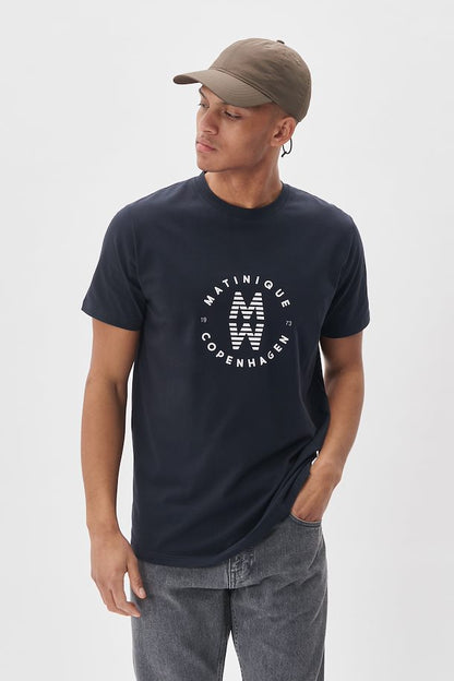 Matinique Jeramy Tee - Dark Navy