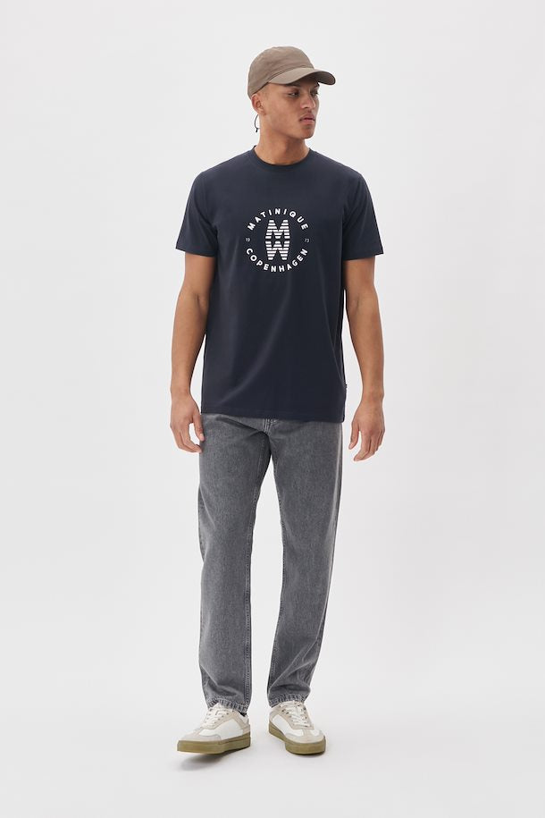 Matinique Jeramy Tee - Dark Navy