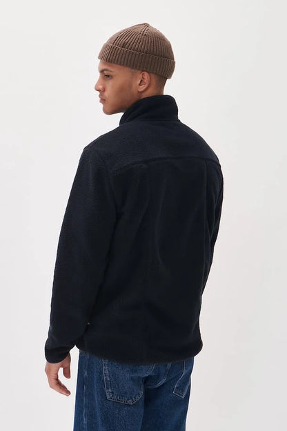 Matinique Logan Full Zip Fleece - Dark Navy