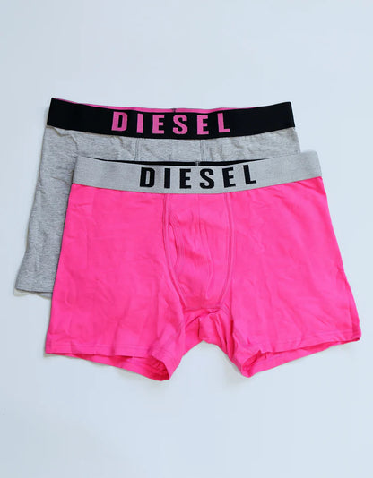 Diesel Bradford Boxers - Gravel / Hot Pink