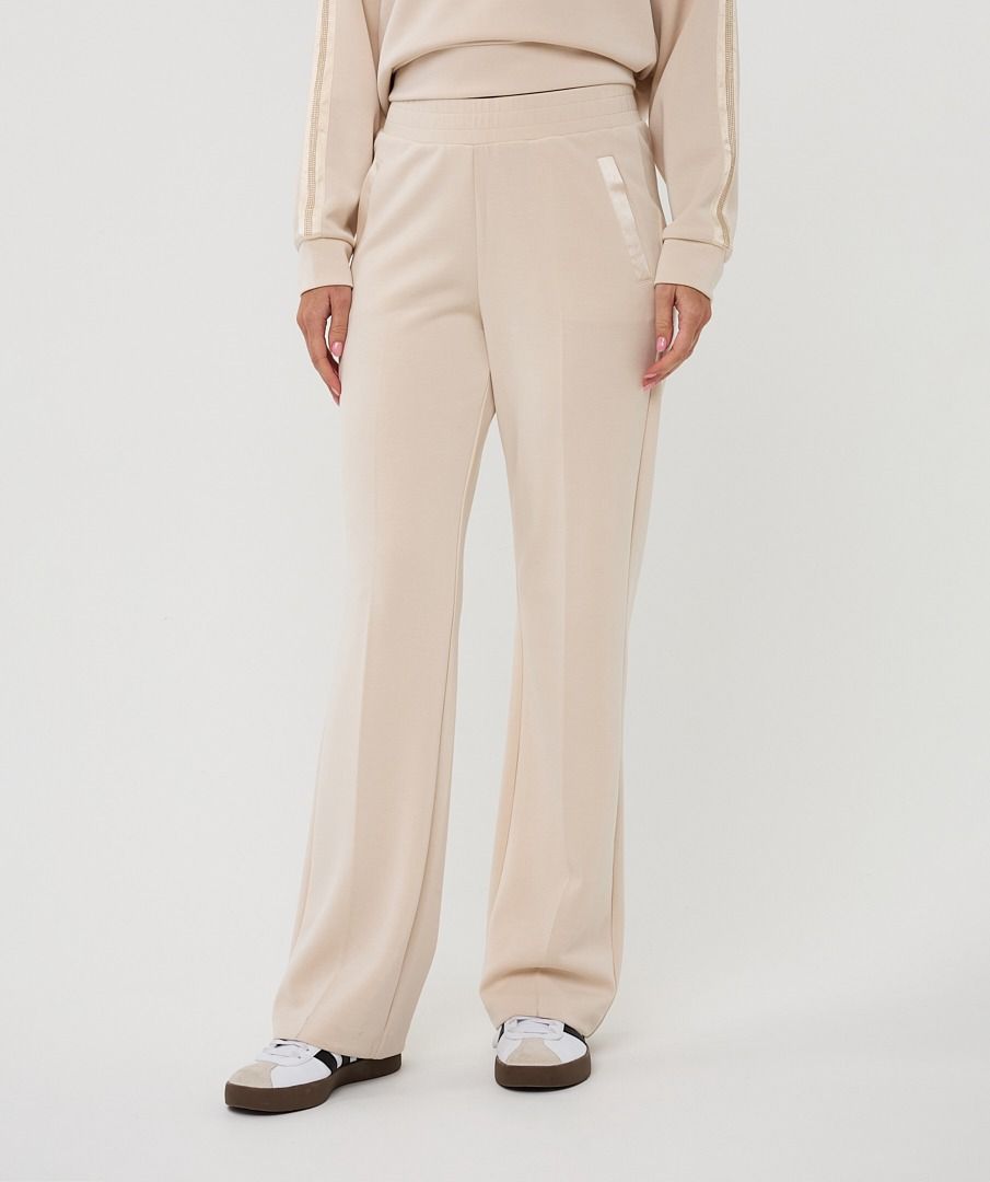Esqualo Wide Trouser - Natural