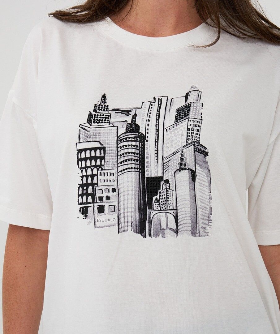 Esqualo Skyline T-Shirt - White