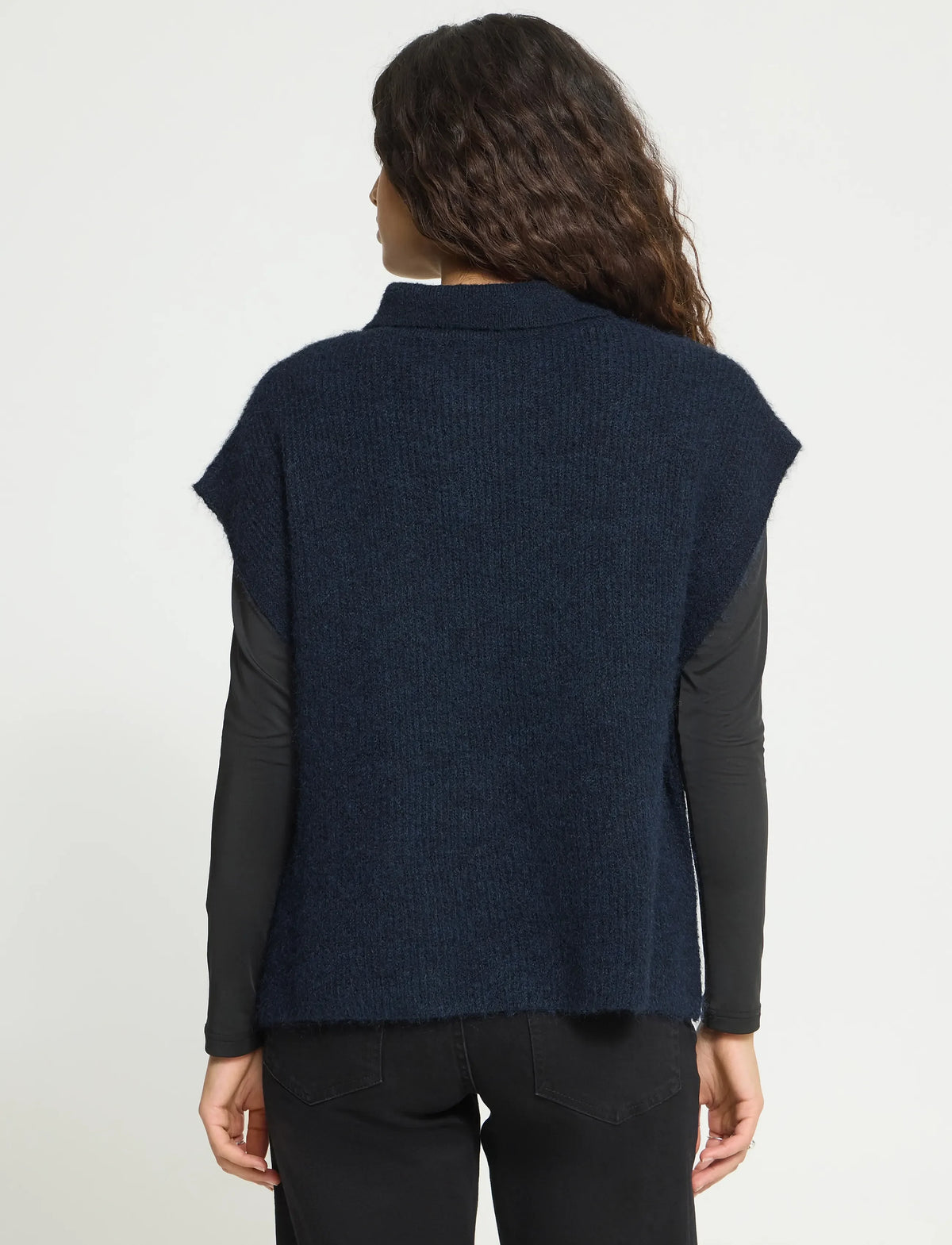 ICHI IHaylva Knit - Navy