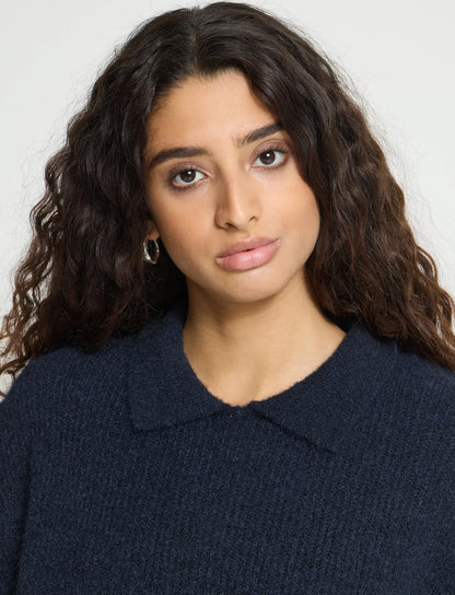 ICHI IHaylva Knit - Navy