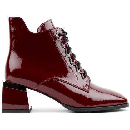 Loretta Vitale Ankle Boot - Burgundy