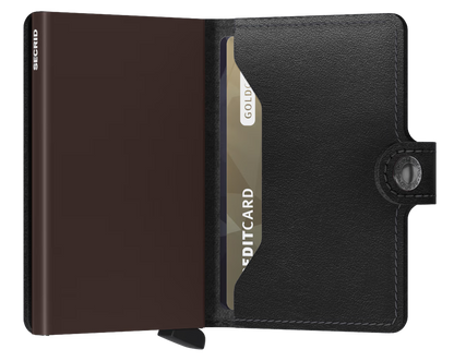 Secrid Miniwallet - Original Black/Brown
