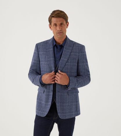 Skopes Winster Jacket - Blue Check