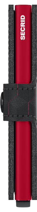 Secrid Miniwallet Optical - Black & Red
