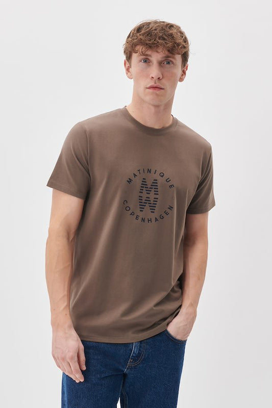 Matinique Jeramy Tee - Morel Brown