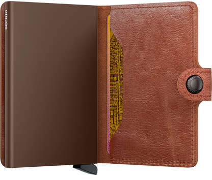 Secrid Miniwallet - Vintage Cognac/Brown