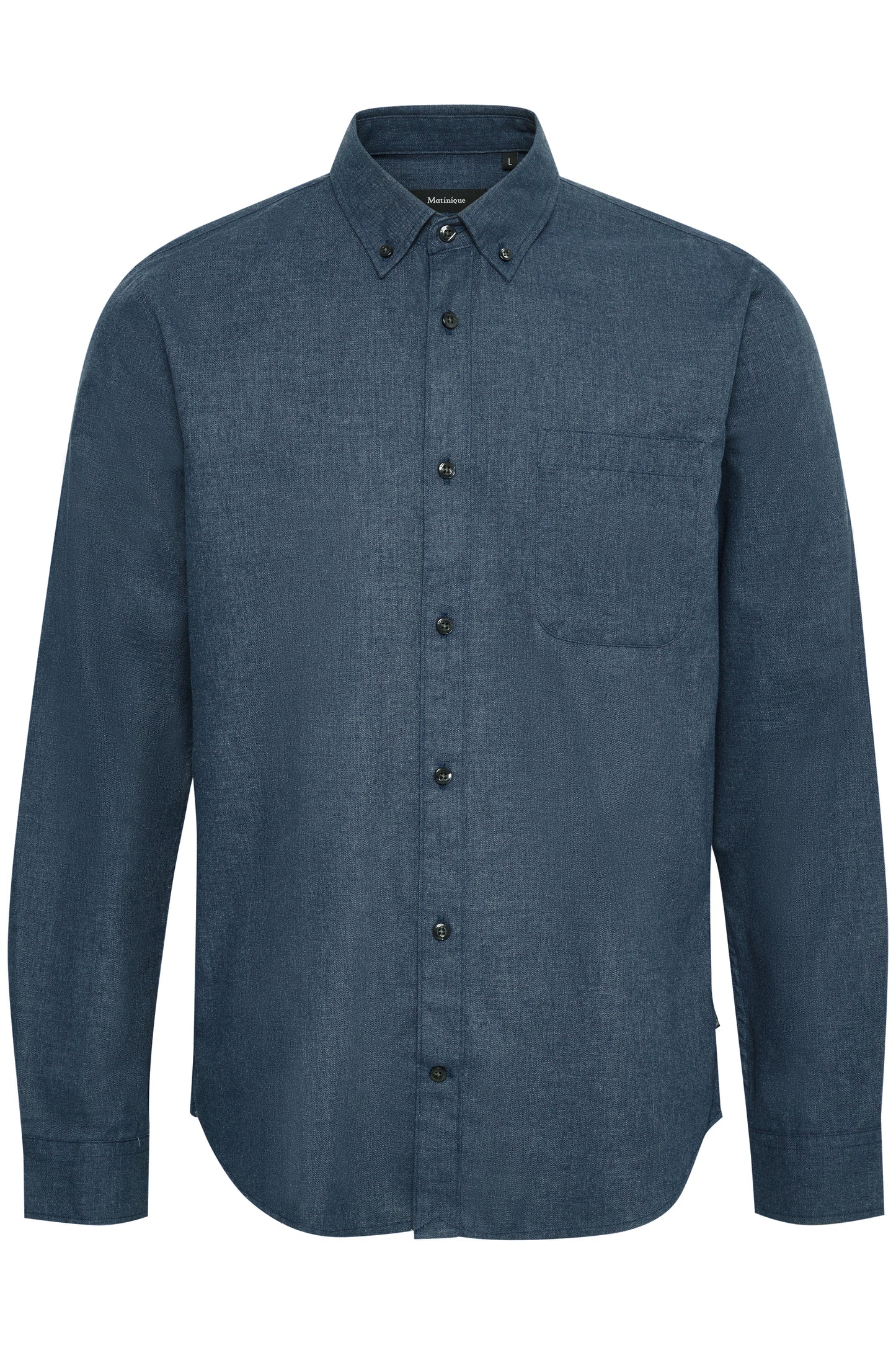 Matinique Trostol Long Sleeve Shirt - Navy