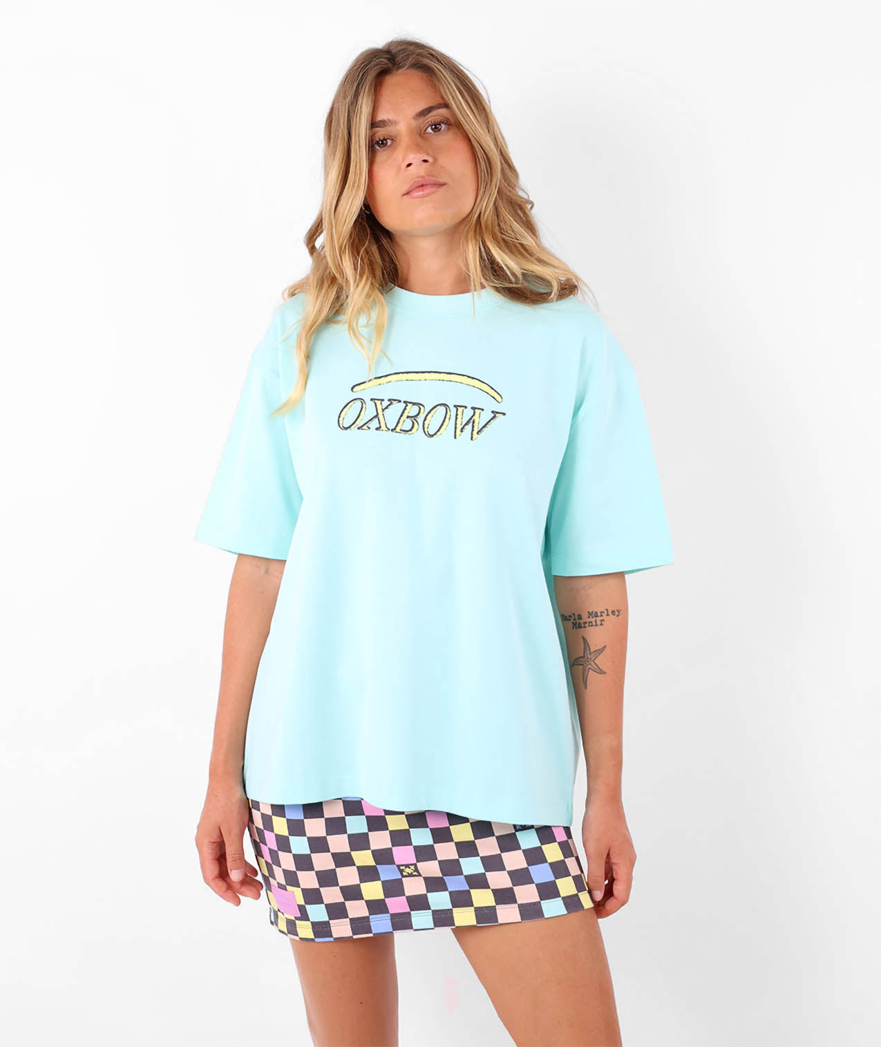 Oxbow TRIFLO T-Shirt - Turquoise