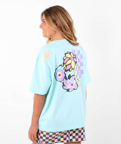 Oxbow TRIFLO T-Shirt - Turquoise
