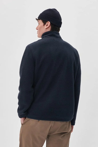 Matinique Kade Half Zip Fleece - Dark Navy