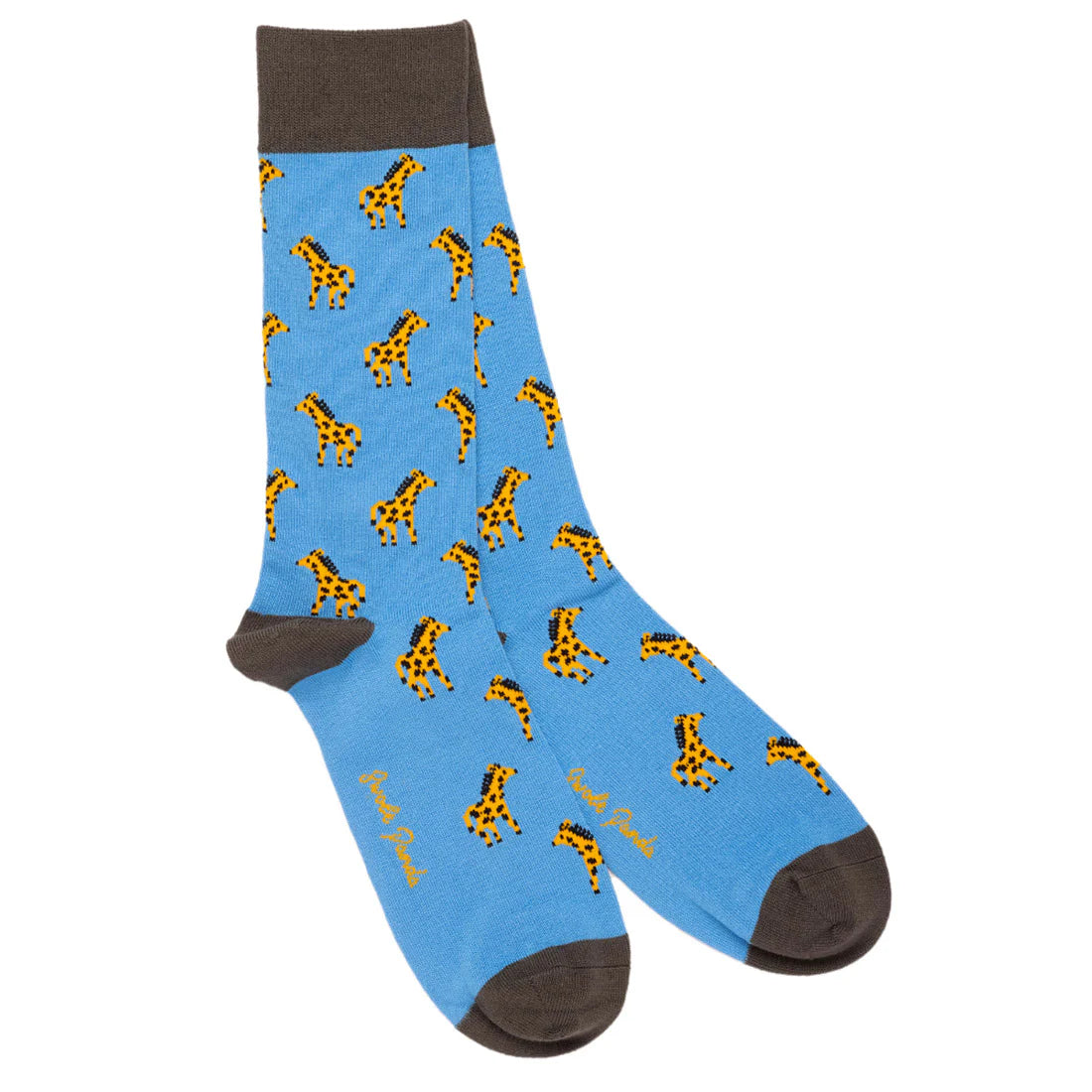 Swole Panda Bamboo Sock - Giraffe Sock