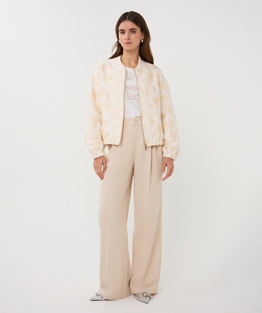 Esqualo Jacket Bomber Feather - Natural