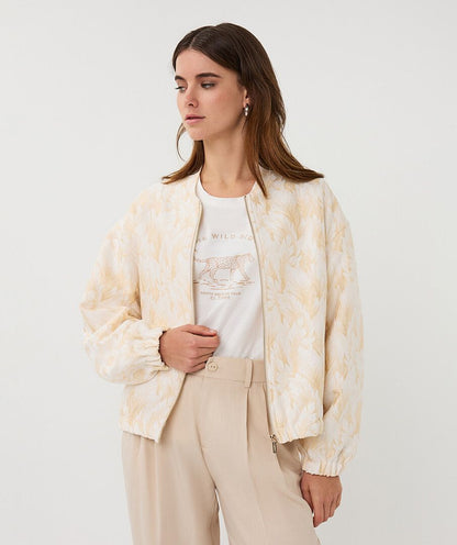 Esqualo Jacket Bomber Feather - Natural