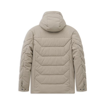 Bugatti Hooded Sports Jacket - Putty