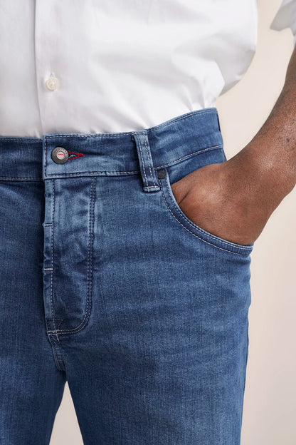 Bugatti Flex City Denim Jean - Light Blue