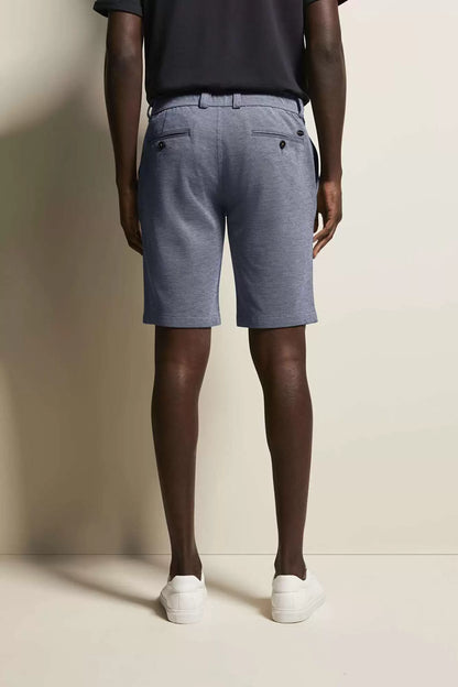 Bugatti Flexcity Drawstring Chino - Blue/Grey