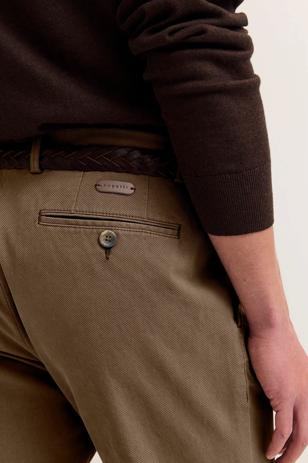 Bugatti Smooth Touch Chino - Light Brown