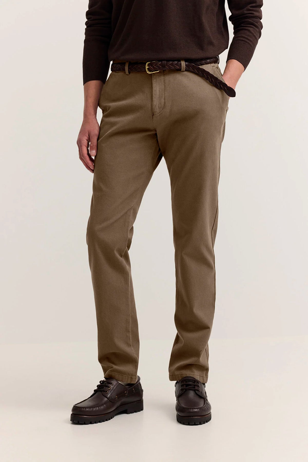 Bugatti Smooth Touch Chino - Light Brown