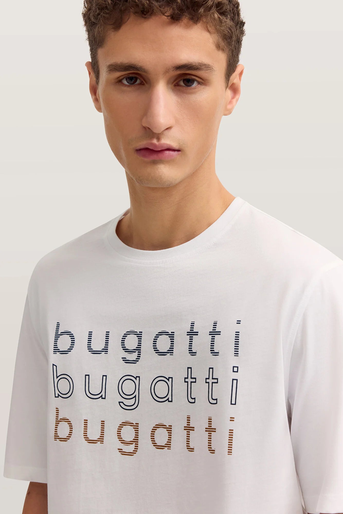 Bugatti Logo Tee - White