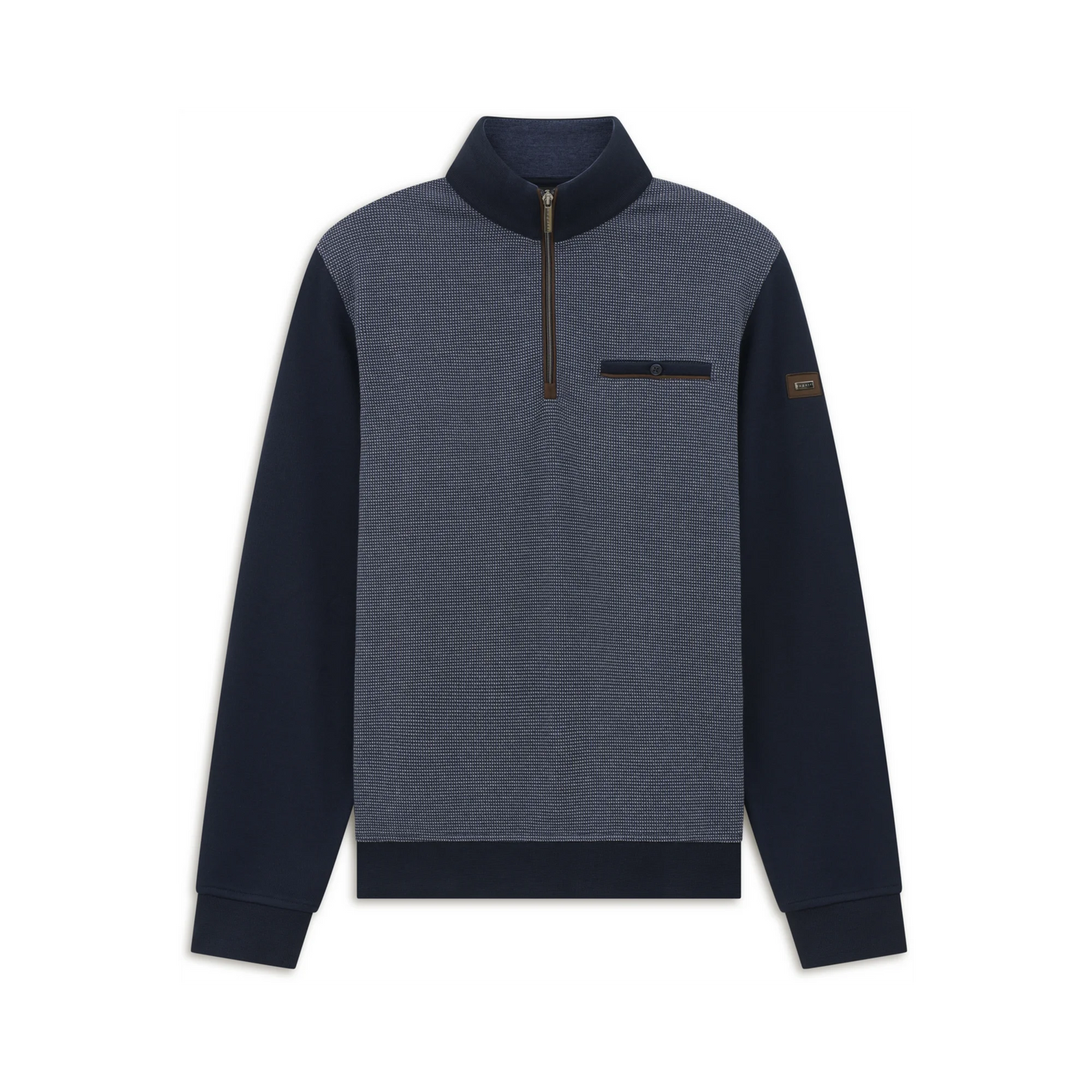 Bugatti Half Zip Sweatshirt - Navy