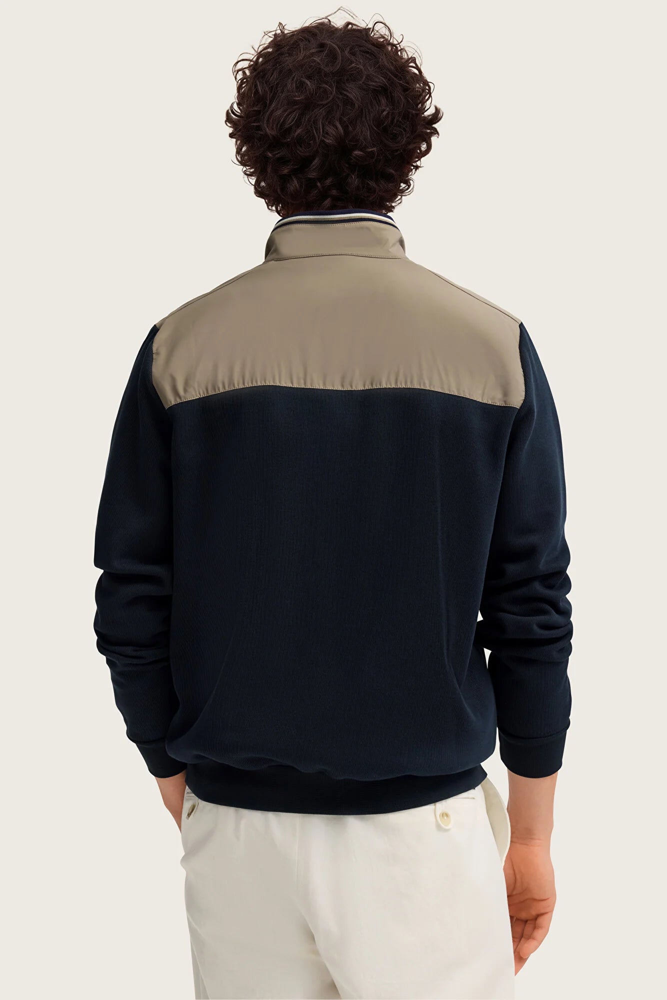 Bugatti Sweat Jacket - Taupe