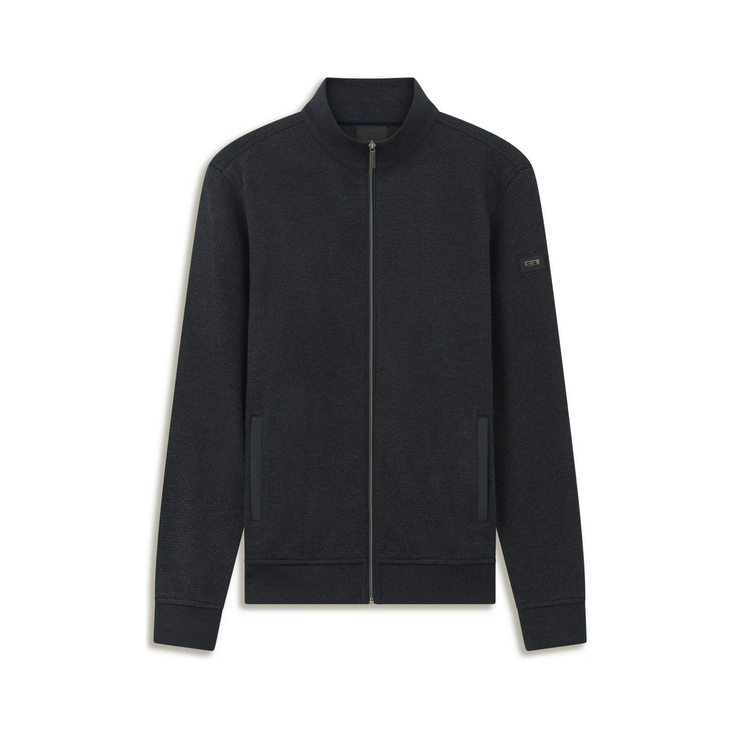 Bugatti Half Zip Jumper - Olive/ Navy