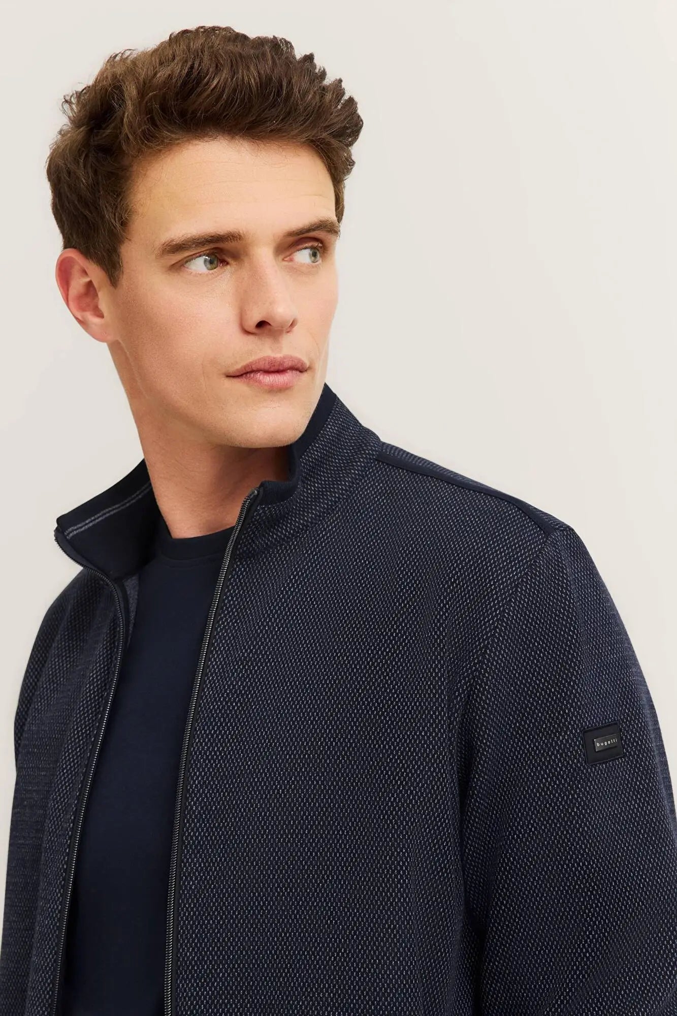 Bugatti Full Zip Jacket - Navy