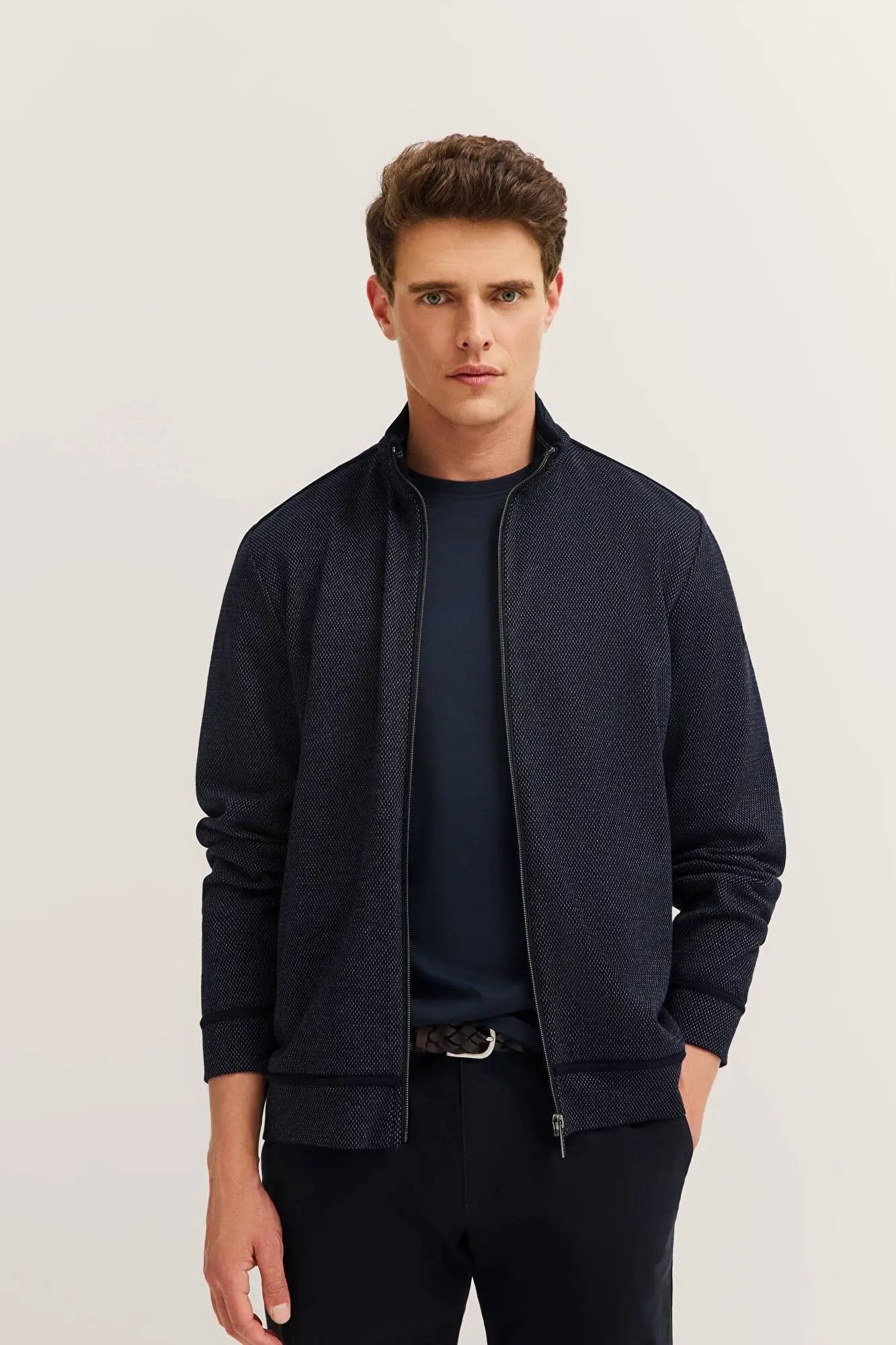 Bugatti Full Zip Jacket - Navy