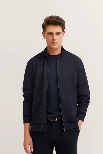 Bugatti Full Zip Jacket - Navy
