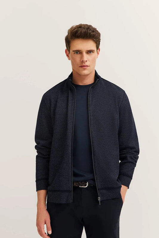 Bugatti Full Zip Jacket - Navy