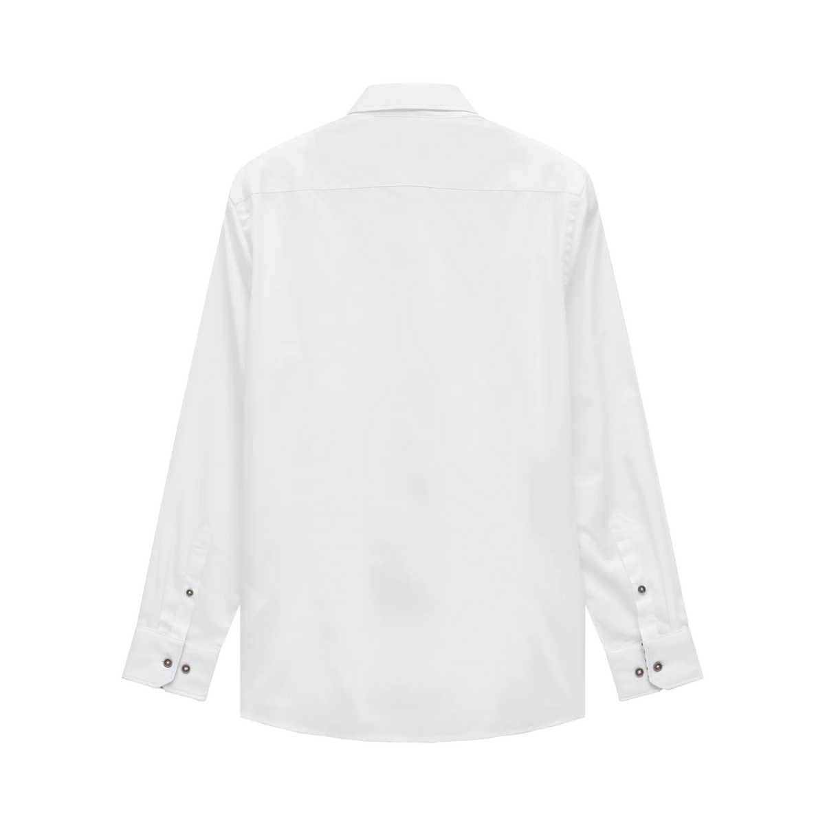 Bugatti Long Sleeve Casual Shirt - White