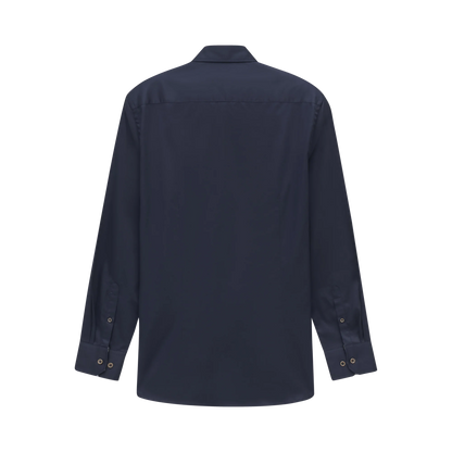 Bugatti Long Sleeve Casual Shirt - Navy