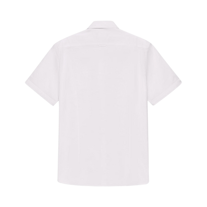 Bugatti Soft Cotton Short Sleeve Shirt - White