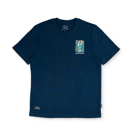 Bleubird Trailhead T-Shirt - Navy
