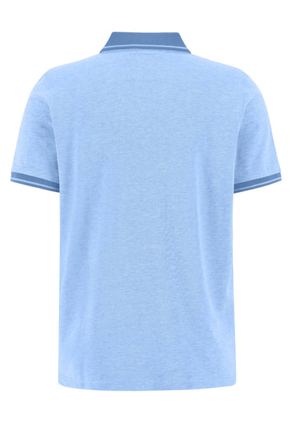 Fynch Hatton Two Tone Sky Polo