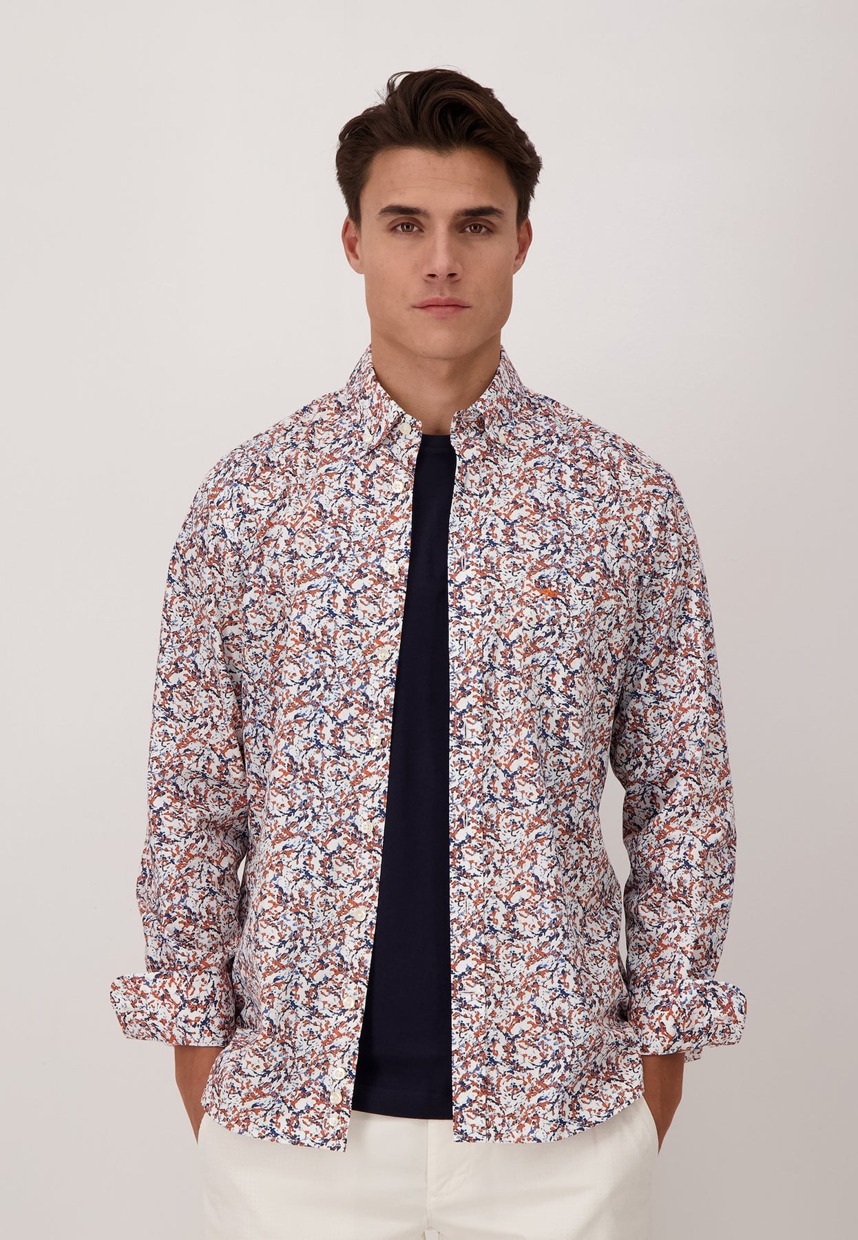 Print | TRM Clothing Shirt – Tangerine Button-Down TRM Hatton Fynch
