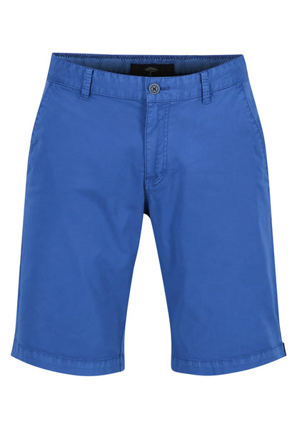 Fynch Hatton Casual Cotton Shorts - Bright Ocean