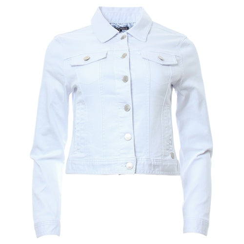 Rant & Rave Kayla White Denim Jacket