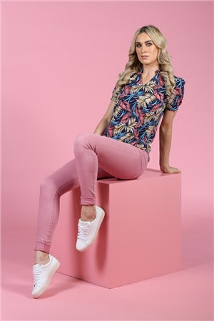 Rant & Rave Delma Pink Jean