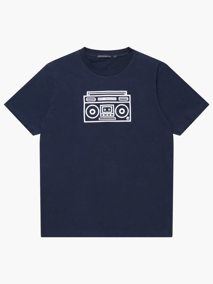 French Connection Boom Box Embroidered T-Shirt
